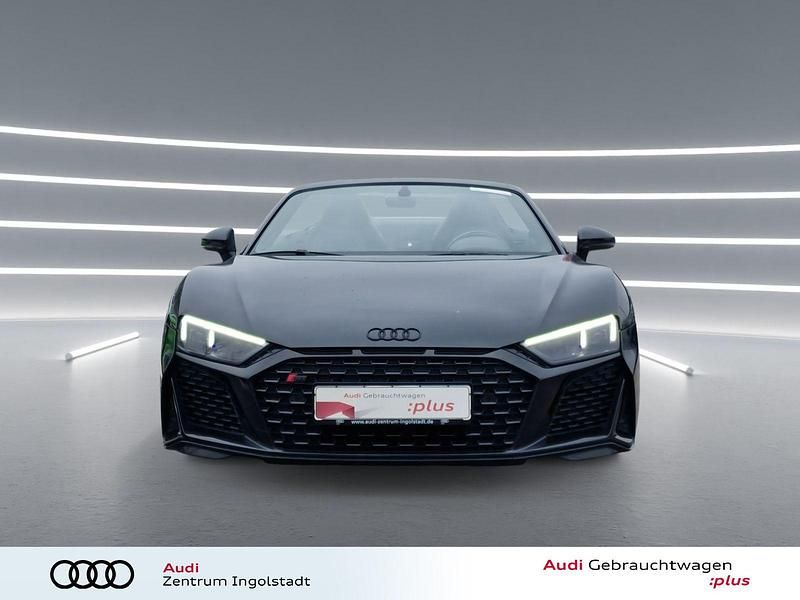 Gebraucht Audi R8 Spyder Performance 570 PS (419 kW) 2022 Mythosschwarz metallic Cabrio