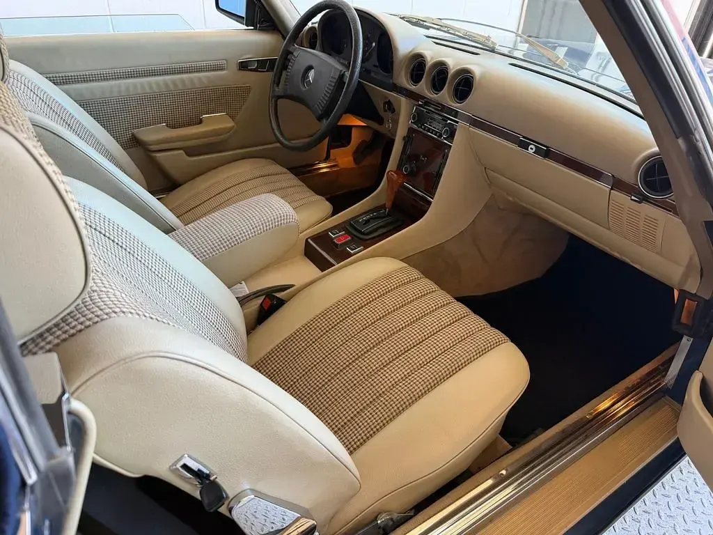 Gebraucht Mercedes SL280 185 PS (136 kW) 1979 Blau Cabrio