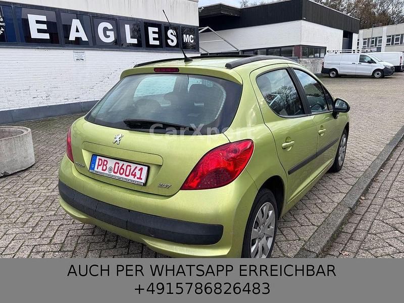 Gebraucht Peugeot 207 88 PS (64 kW) 2007 Gelb Kleinwagen