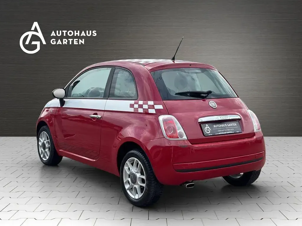 Gebraucht Fiat 500 Pop 69 PS (50 kW) 2008 Rot Kleinwagen
