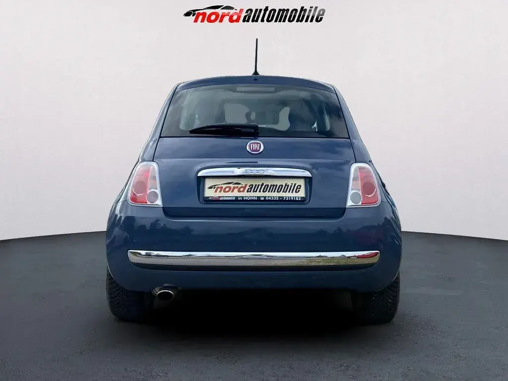 Gebraucht Fiat 500 Lounge 69 PS (50 kW) 2012 Blau Kleinwagen