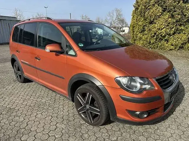 Gebraucht VW Touran Cross 140 PS (102 kW) 2007 Red rock metallic Van / Kleinbus
