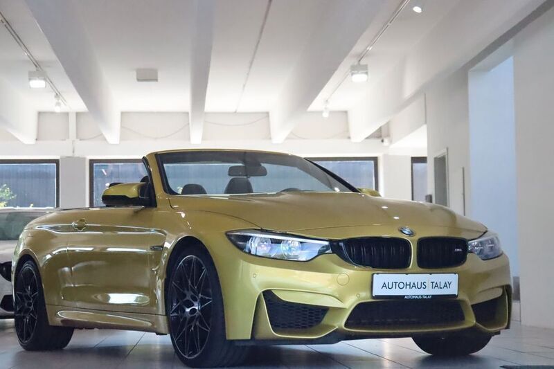 Gebraucht BMW M4 Cabriolet Performance 450 PS (330 kW) 2018 Gelb Cabrio