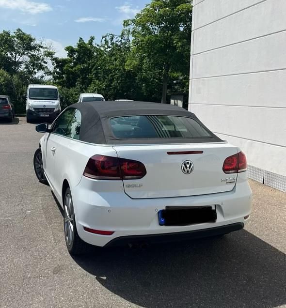 Gebraucht VW Golf Cabriolet Karmann 140 PS (102 kW) 2015 Weiß Cabrio