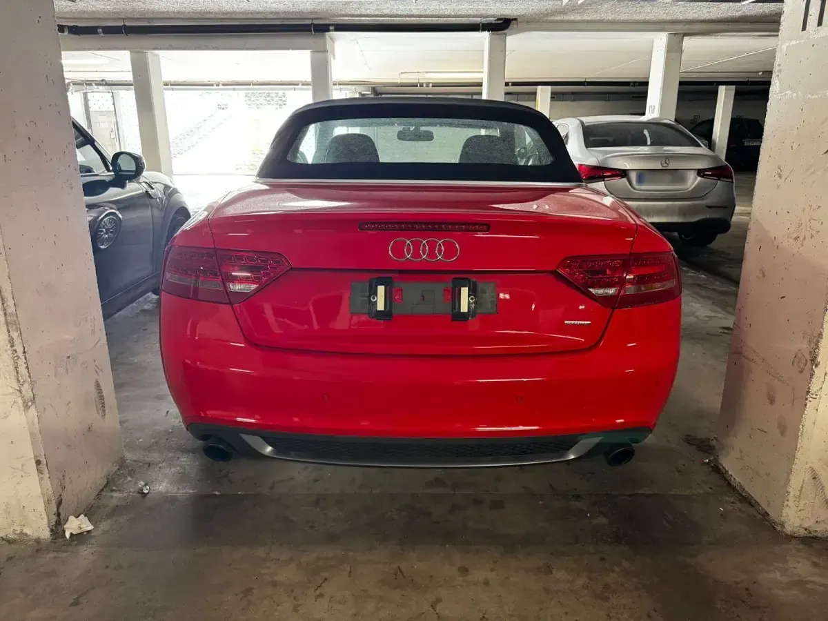 Gebraucht Audi A5 Cabriolet Design 211 PS (155 kW) 2009 Rot Cabrio