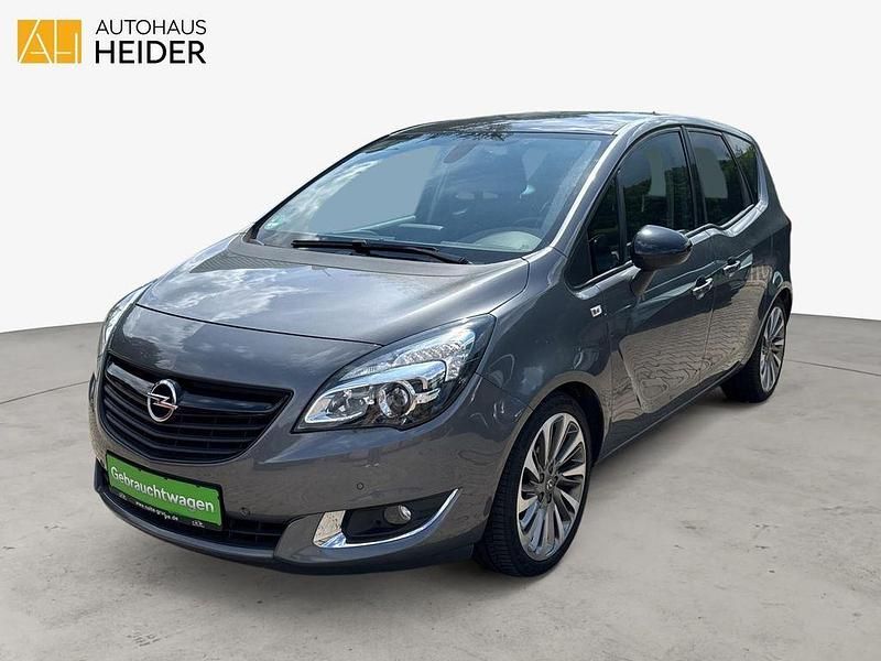 Schwarz Gebraucht 2017 Opel Meriva Color Edition Van / Kleinbus | 6.490 € (Etwas zu teuer) - Bild 1/4