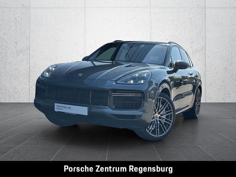 Quarzitgraumetallic Gebraucht 2019 Porsche Cayenne Turbo SUV | 67.900 € (Guter Preis) - Bild 1/4