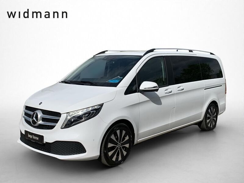 Bergkristallweiß metallic Gebraucht 2020 Mercedes V220 Edition Van / Kleinbus | 42.850 € (Fairer Preis) - Bild 1/4