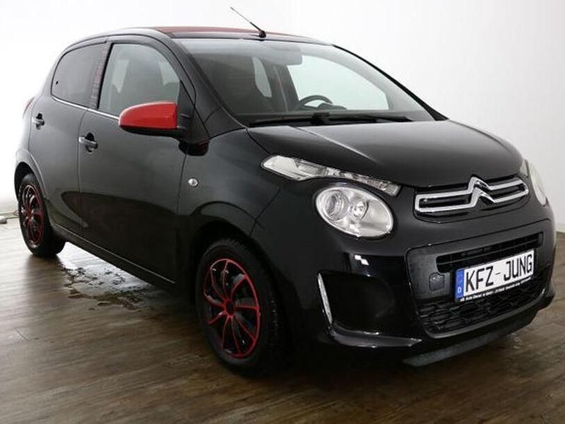 Gebraucht Citroën C1 Feel 82 PS (60 kW) 2014 Schwarz Kleinwagen