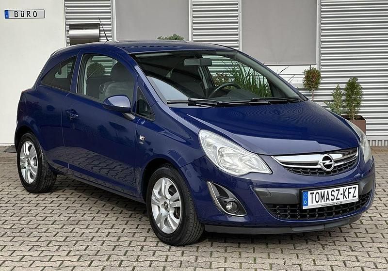 Blau Gebraucht 2011 Opel Corsa Satellite Limousine | 2.650 € (Fairer Preis) - Bild 1/4