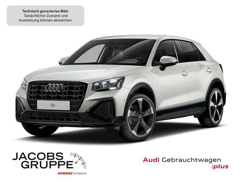 Silber Gebraucht 2024 Audi Q2 S-Line SUV | 36.629 € (Teuer) - Bild 1/4