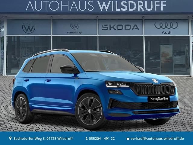 Grau Neu 2025 Skoda Karoq SportLine SUV | 34.980 € (Fairer Preis) - Bild 1/4