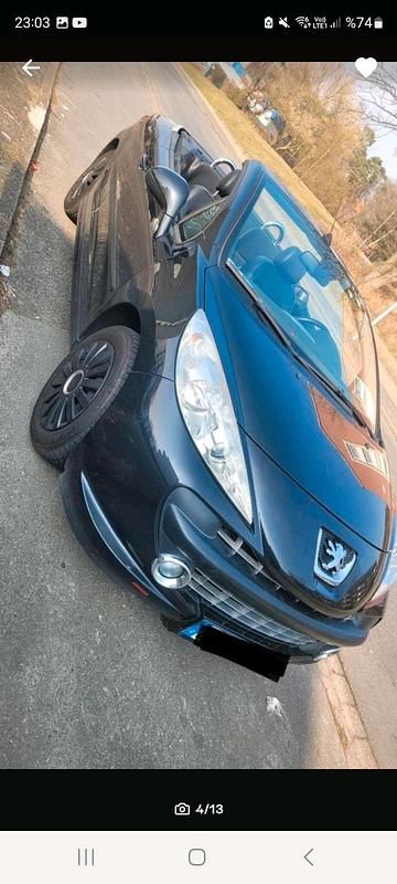 Gebraucht Peugeot 207 CC 120 PS (88 kW) 2007 Schwarz Cabrio