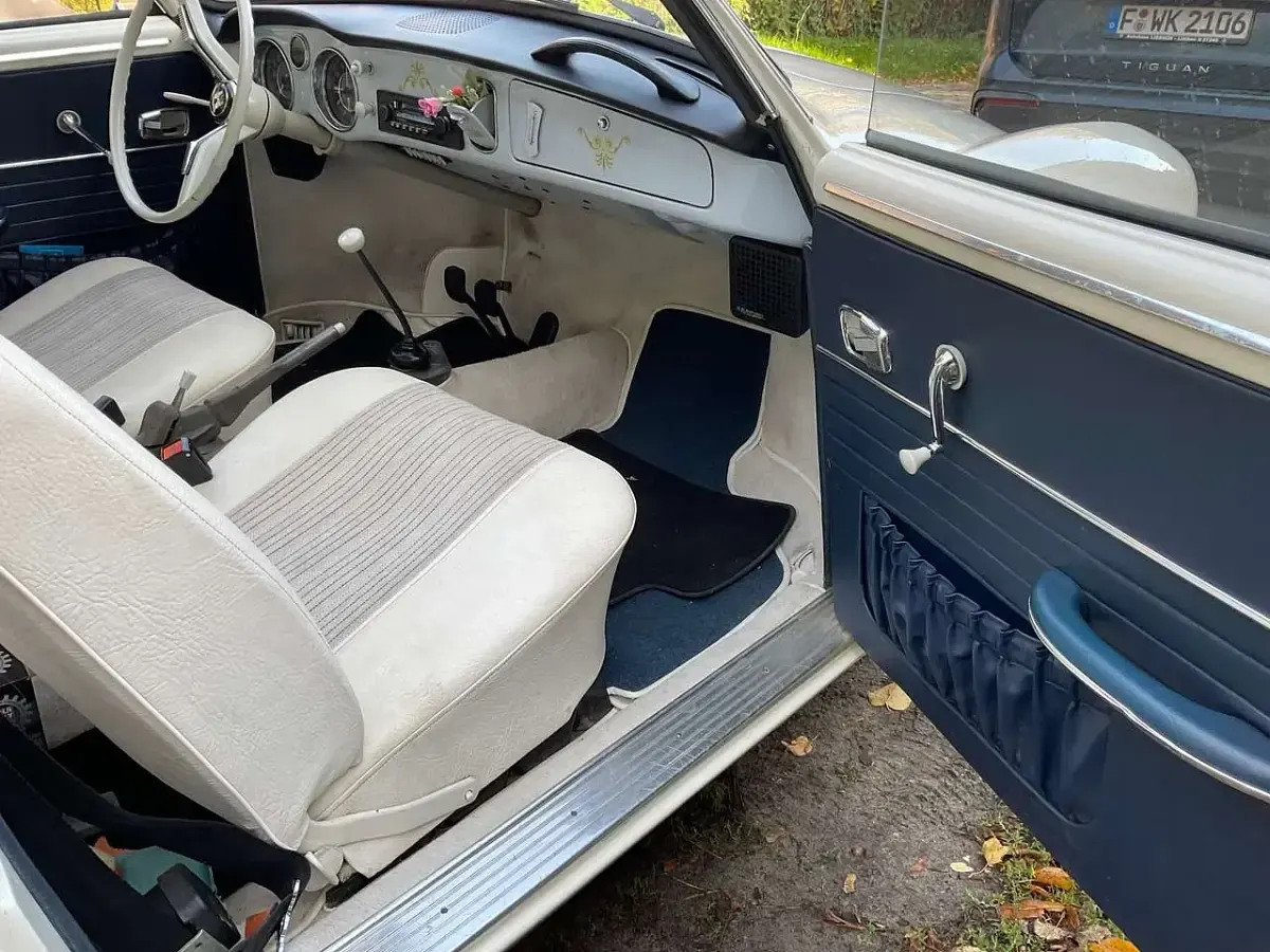 Gebraucht VW Karmann Ghia Karmann 39 PS (28 kW) 1965 Weiß Coupé