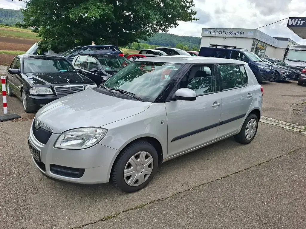 Gebraucht Skoda Fabia Ambiente 86 PS (63 kW) 2007 Silber Limousine