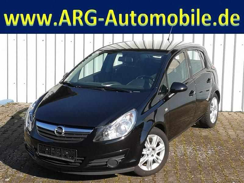 Gebraucht Opel Corsa Edition 80 PS (58 kW) 2008 Schwarz Kleinwagen