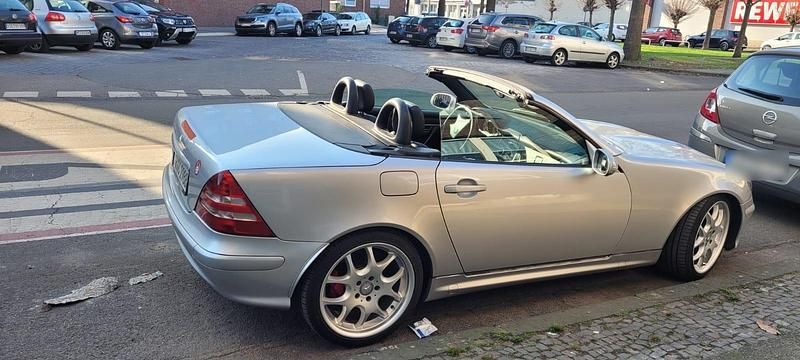 Gebraucht Mercedes SLK230 2001 Silber Cabrio