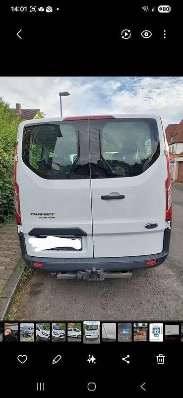 Gebraucht Ford Transit Custom Basis 105 PS (77 kW) 2016 Weiß Kombi