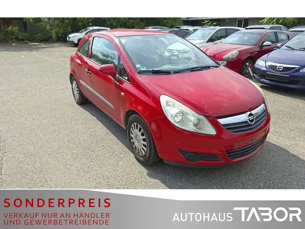 Gebraucht Opel Corsa 60 PS (44 kW) 2007 Rot Kleinwagen