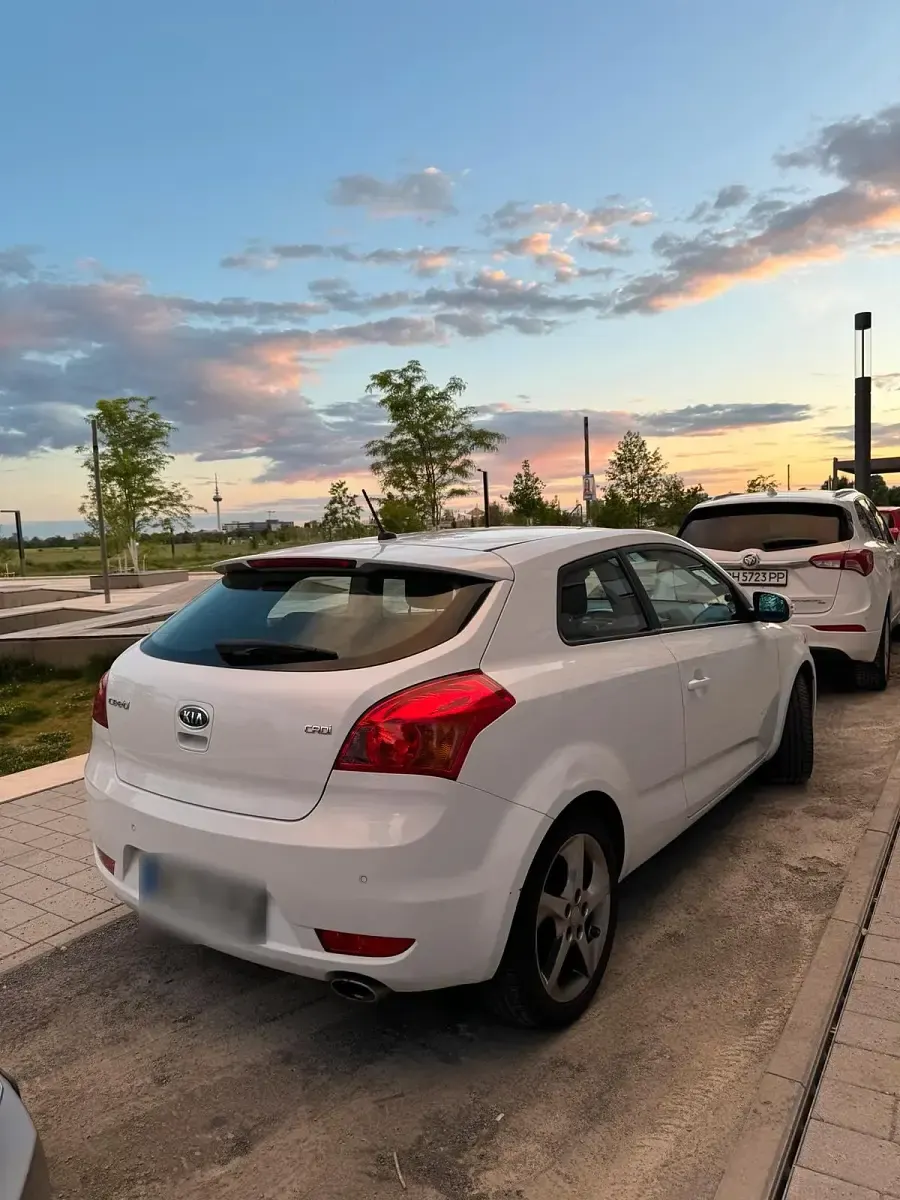 Gebraucht Kia ProCeed 110 PS (80 kW) 2011 Weiß Kleinwagen
