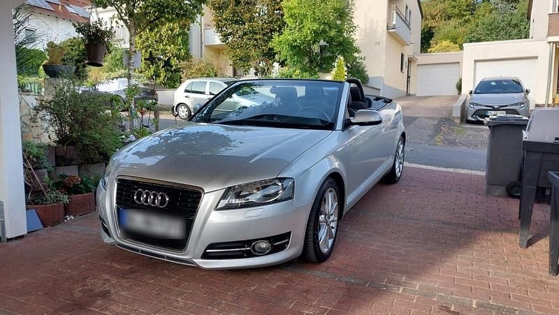Silber Gebraucht 2012 Audi A3 Cabriolet Cabrio | 7.890 € (Guter Preis) - Bild 1/4