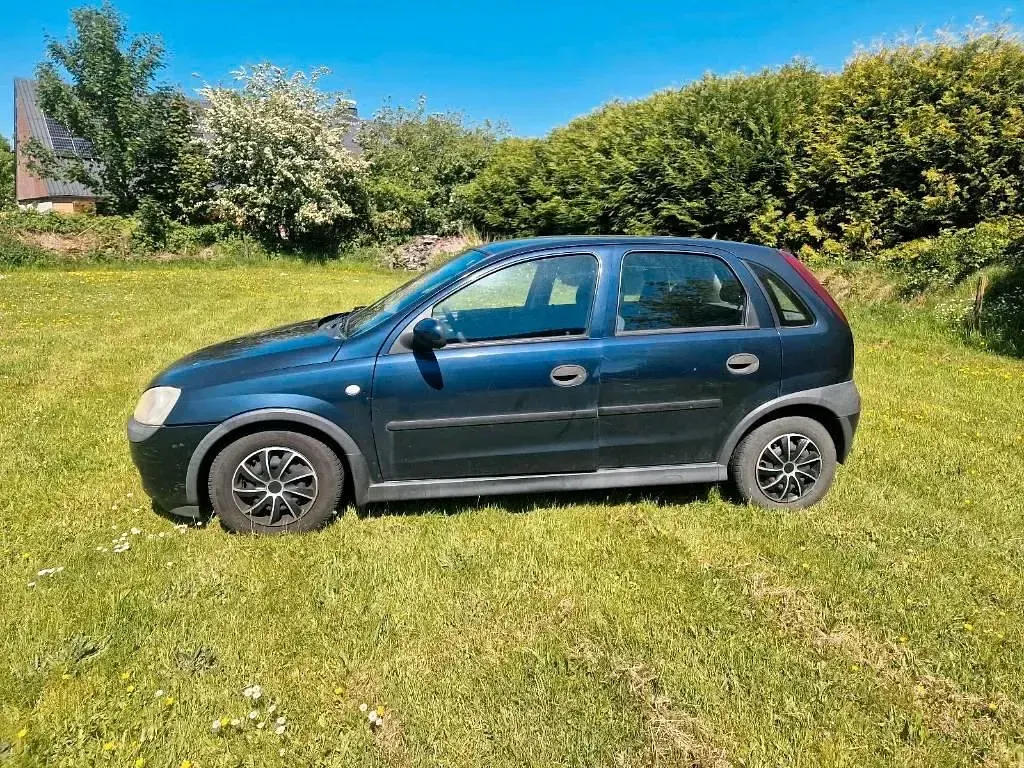 Gebraucht Opel Corsa 2002 Blau Kleinwagen