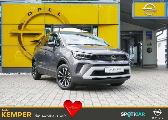 Vulkan grau Gebraucht 2023 Opel Crossland X Elegance SUV | 26.950 € - Bild 1/4