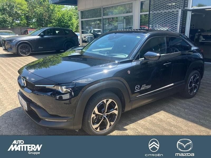Gebraucht Mazda MX30 Makoto 170 PS (125 kW) 2023 Schwarz jet black (metallic) SUV