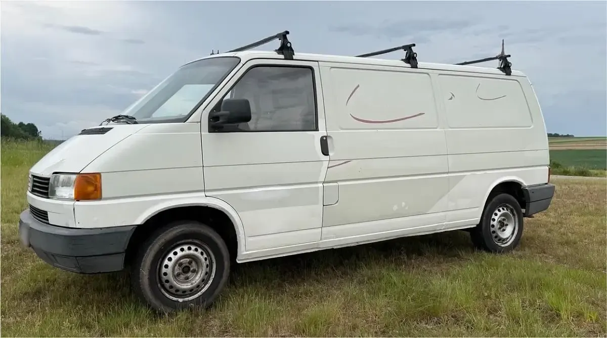 Gebraucht VW T4 68 PS (50 kW) 1996 Weiß Van