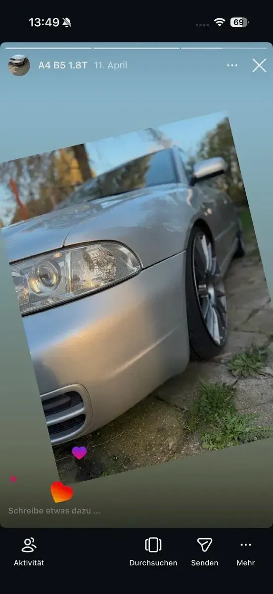 Gebraucht Audi A4 Sport 200 PS (147 kW) 2000 Silber Kombi