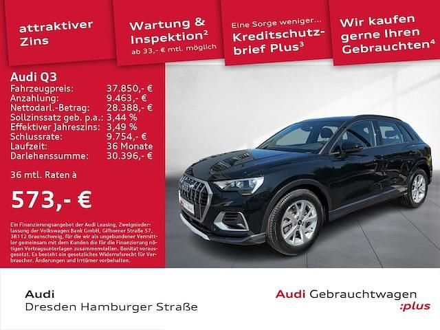 Gebraucht Audi Q3 Advanced Plus 190 PS (139 kW) 2024 Mythosschwarz metallic SUV