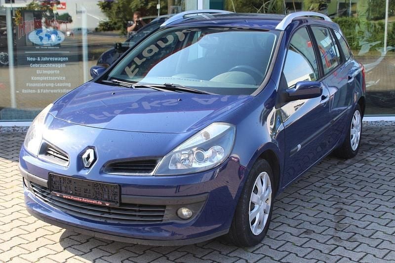 Gebraucht Renault Clio GrandTour Dynamique 101 PS (74 kW) 2008 Blau Kombi
