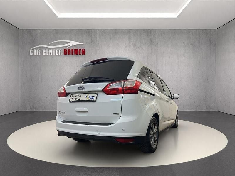 Gebraucht Ford Grand C-Max SYNC Edition 125 PS (91 kW) 2013 Weiß Van / Kleinbus