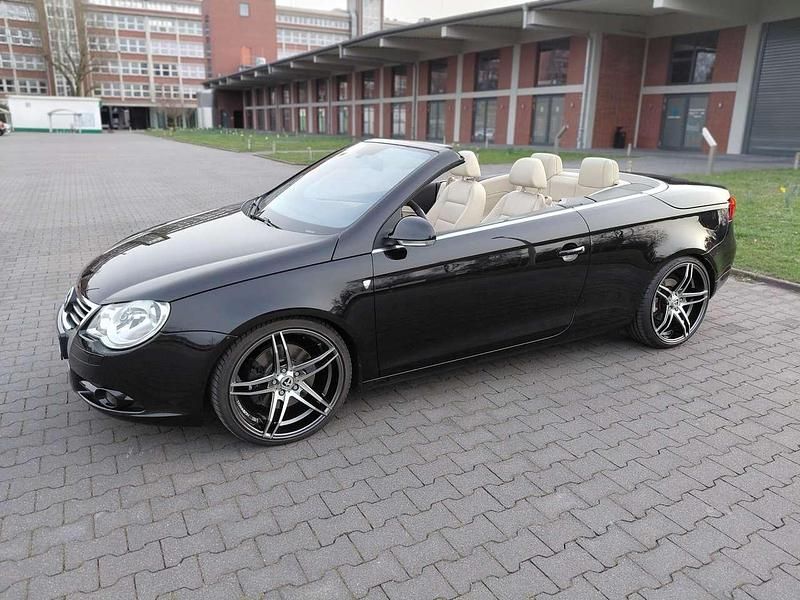 Gebraucht VW Eos Individual 250 PS (183 kW) 2007 Schwarz Cabrio