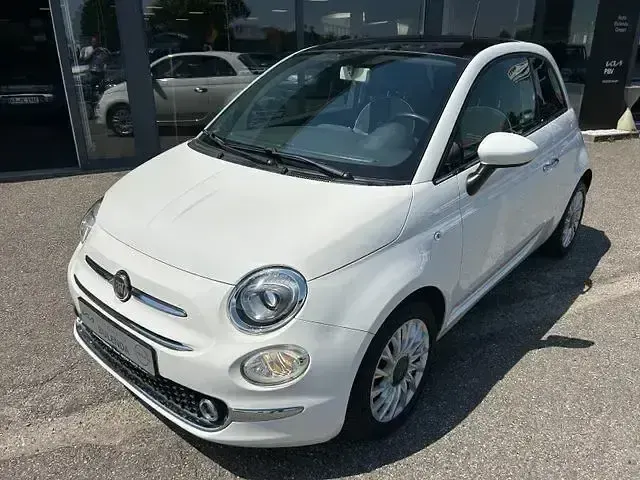 Gebraucht Fiat 500 Lounge 69 PS (50 kW) 2017 Weiß Kleinwagen
