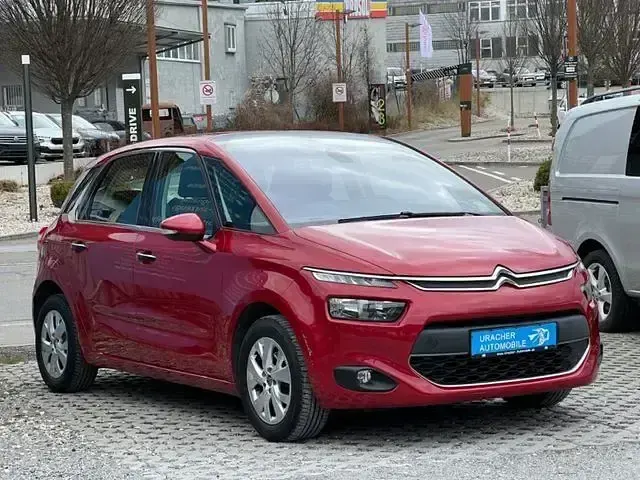 Gebraucht Citroën C4 SpaceTourer SELECTION 120 PS (88 kW) 2015 Rot Van / Kleinbus