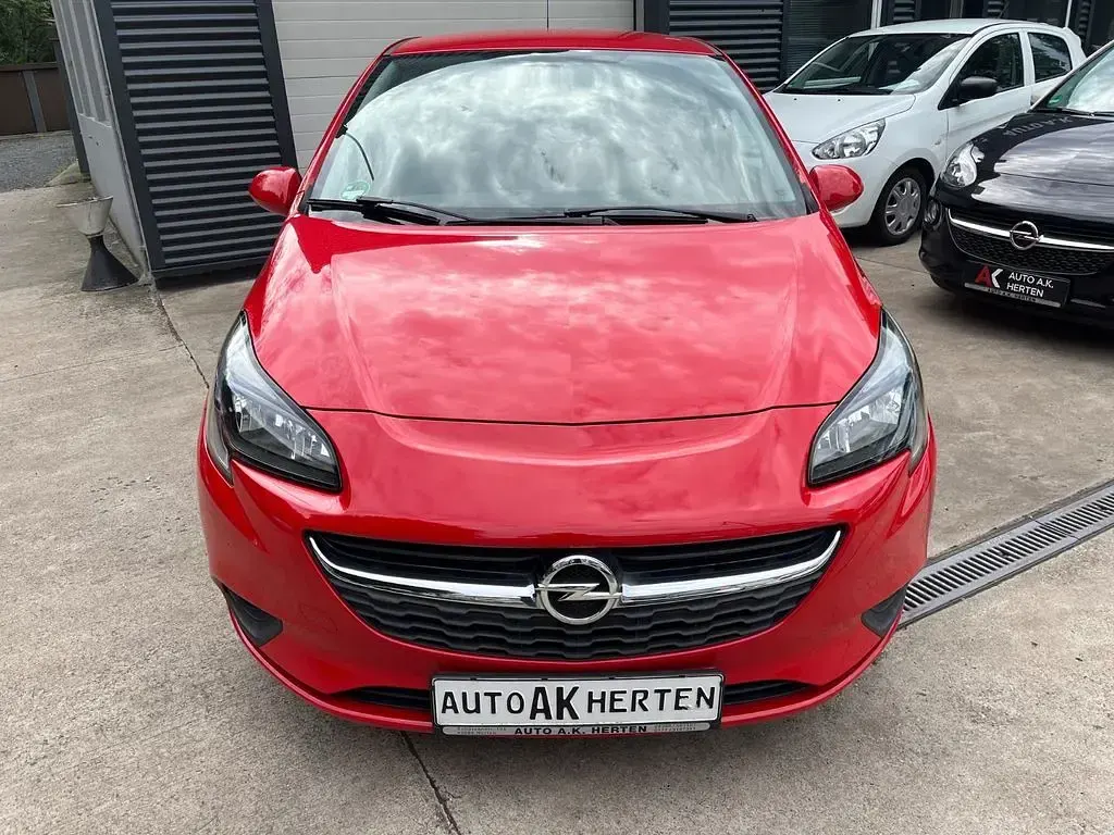 Gebraucht Opel Corsa drive 69 PS (50 kW) 2016 Rot Kleinwagen