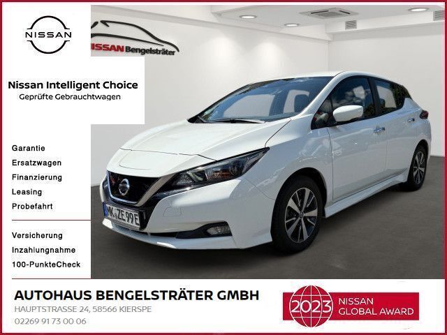 Weiß Gebraucht 2022 Nissan Leaf Acenta Kleinwagen | 14.995 € (Etwas zu teuer) - Bild 1/4