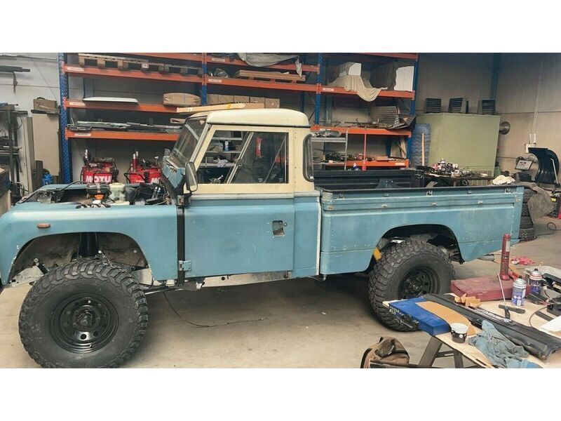 Gebraucht Land Rover Defender 116 PS (85 kW) 1983 Blau SUV