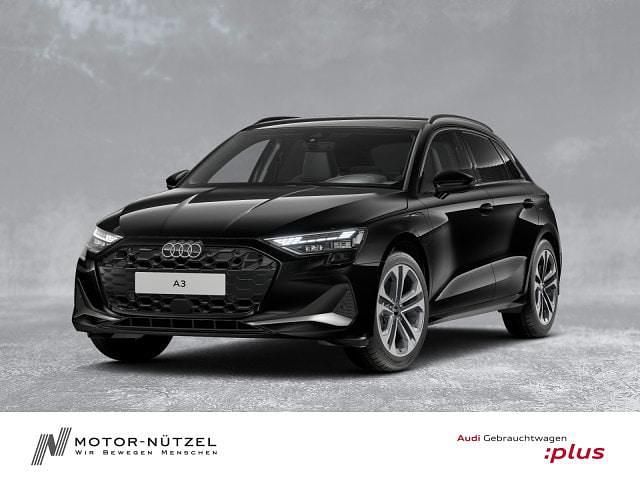 Mythosschwarz metallic Gebraucht 2025 Audi A3 Sportback e-tron Advanced Plus Kleinwagen | 40.930 € (Etwas zu teuer) - Bild 1/4