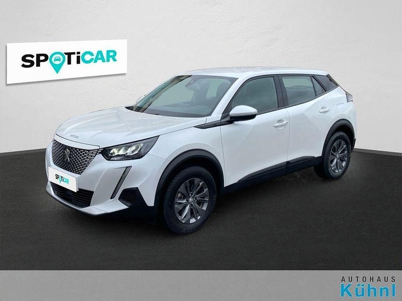 Weiss perlglänzend Gebraucht 2022 Peugeot e-2008 SUV | 18.900 € (Fairer Preis) - Bild 1/4