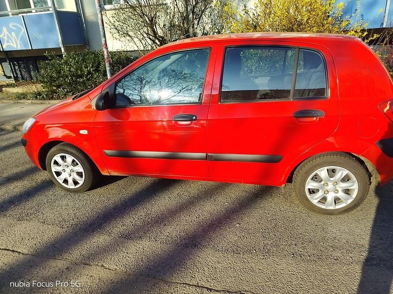 Gebraucht Hyundai Getz 2008 Rot Kleinwagen