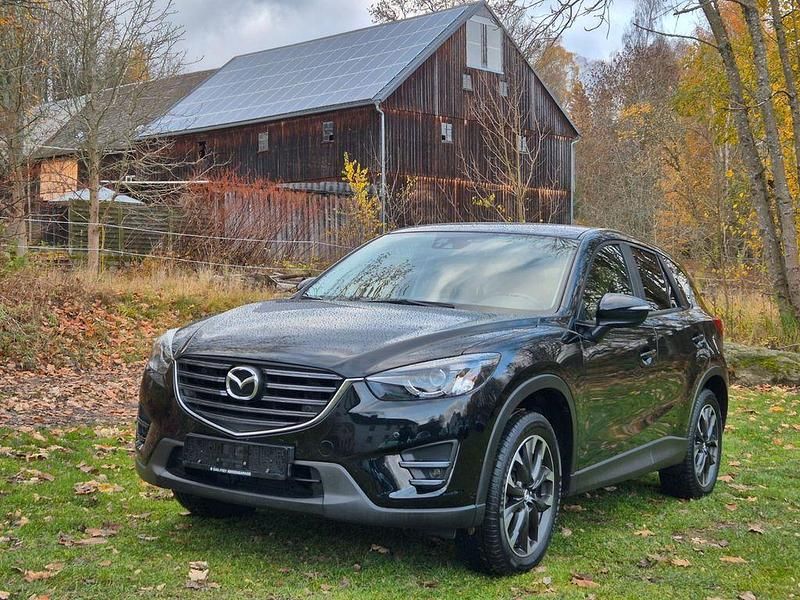 Onyxschwarz metallic Gebraucht 2016 Mazda CX-5 Sports-Line SUV | 13.990 € (Fairer Preis) - Bild 1/4