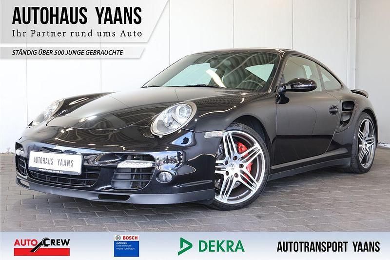 Schwarz Gebraucht 2007 Porsche 997 Turbo Coupé | 66.989 € - Bild 1/4