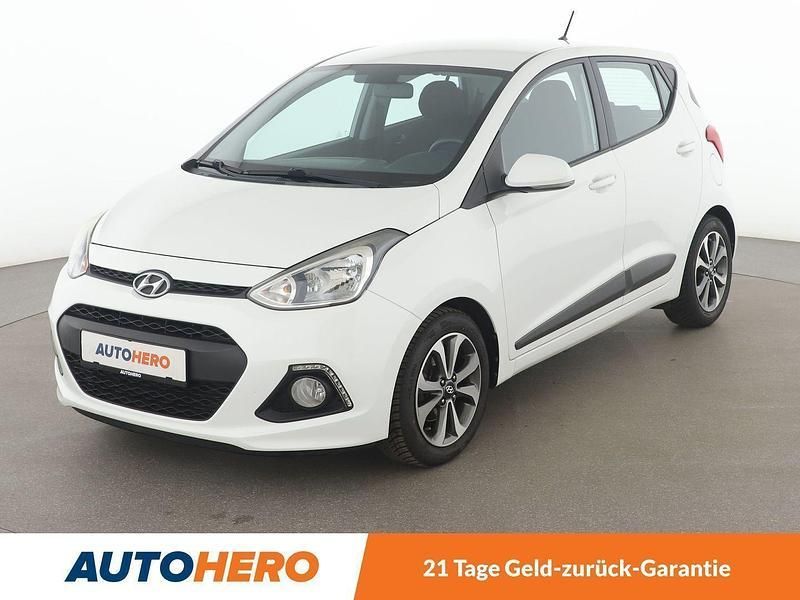 Weiß Gebraucht 2015 Hyundai i10 YES! Kleinwagen | 7.490 € (Fairer Preis) - Bild 1/3