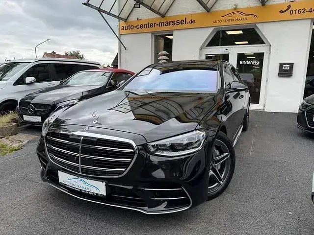 Gebraucht Mercedes S580 AMG line 367 PS (269 kW) 2021 Obsidianschwarz Limousine
