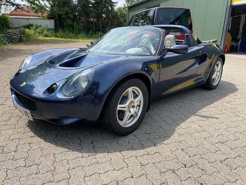 Gebraucht Lotus Elise 120 PS (88 kW) 1998 Blau Cabrio