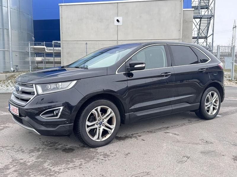 Schwarz Gebraucht 2017 Ford Edge Titanium SUV | 8.290 € (Guter Preis) - Bild 1/4