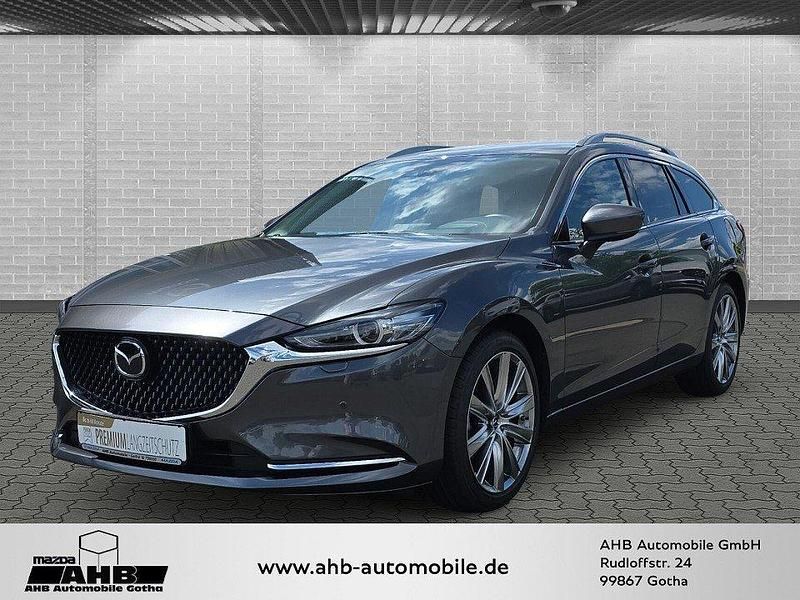 Machine grey Gebraucht 2024 Mazda 6 Exclusive-Line Limousine | 29.390 € (Fairer Preis) - Bild 1/4