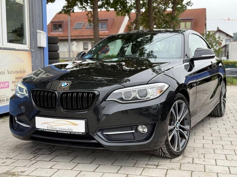 Schwarz Gebraucht 2014 BMW 220 Sport Line Coupé | 11.790 € (Fairer Preis) - Bild 1/4
